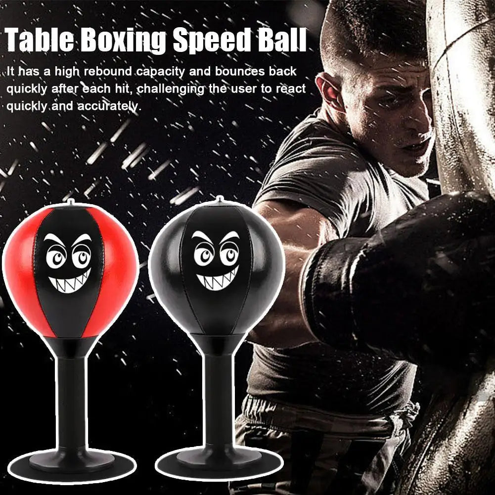 Punch Your Stress Away with the Hilarious Suction Cup Boxing Buddy - A Desk Toy for All Ages!