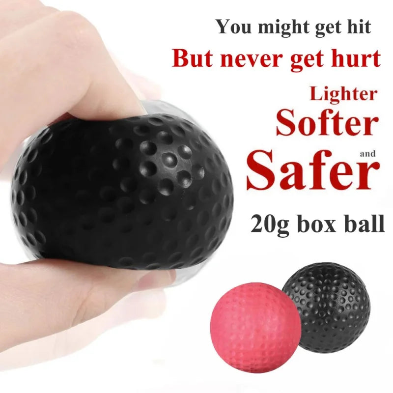 Enhance Your Training with the Boxing Speed Ball - Head-Mounted PU Punch Ball for MMA and Sanda Comfort! Perfect for Home Workouts and Fitness Conditioning!