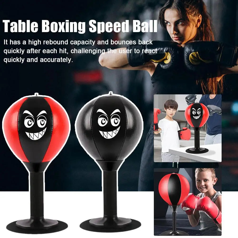 Punch Your Stress Away with the Hilarious Suction Cup Boxing Buddy - A Desk Toy for All Ages!