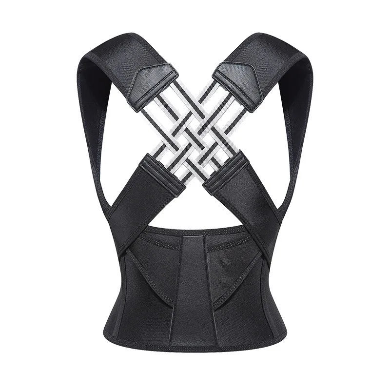 Transform Your Posture with Our Magnetic Therapy Back Corrector - Adjustable Shoulder Support for Ultimate Comfort and Breathability