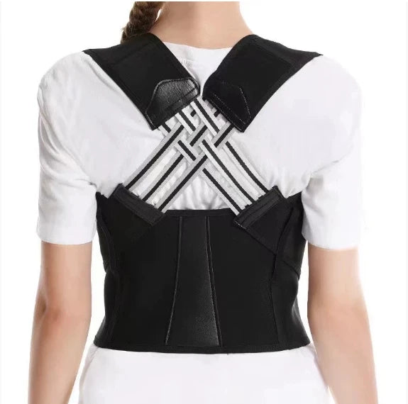 Transform Your Posture with Our Magnetic Therapy Back Corrector - Adjustable Shoulder Support for Ultimate Comfort and Breathability
