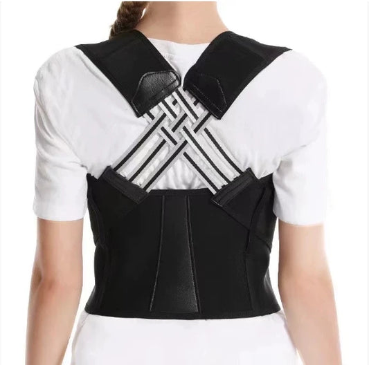 Transform Your Posture with Our Magnetic Therapy Back Corrector - Adjustable Shoulder Support for Ultimate Comfort and Breathability