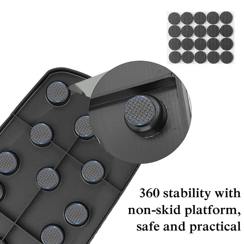 Transform Your Workout with the Portable Multifunctional Push-Up Board Set - Foldable Fitness Equipment for Comprehensive Chest, Abdomen, Arms, and Back Training